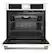 Alt View 11. Café - 30" Built-In Single Electric Convection Wall Oven with True European Convection and In-Oven Camera, Customizable - Matte White.