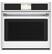 Alt View 36. Café - 30" Built-In Single Electric Convection Wall Oven with True European Convection and In-Oven Camera, Customizable - Matte White.