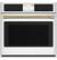 Alt View 39. Café - 30" Built-In Single Electric Convection Wall Oven with True European Convection and In-Oven Camera, Customizable - Matte White.