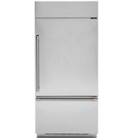 Café - 21.3 Cu. Ft. Bottom-Freezer Built-In Refrigerator with Right-Hand Side Door - Stainless Steel - Front_Zoom