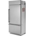 Left Zoom. Café - 21.3 Cu. Ft. Bottom-Freezer Built-In Refrigerator with Right-Hand Side Door - Stainless steel.