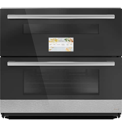 Cafe Cts92dm2n 30" Wide 5 Cu. Ft. Electric Smart Single Oven - Platinum Glass