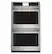 Alt View 40. Café - 30" Built-In Double Electric Convection Wall Oven with True European Convection and In-Oven Camera, Customizable - Stainless Steel.
