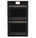 Alt View 36. Café - 30" Built-In Double Electric Convection Wall Oven w/ True European Convection, In-Oven Camera, Customizable - Matte Black.