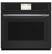 Front. Café - 30" Built-In Single Electric Convection Wall Oven with True European Convection and In-Oven Camera , Customizable - Matte Black.