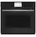 Alt View 36. Café - 30" Built-In Single Electric Convection Wall Oven with True European Convection and In-Oven Camera , Customizable - Matte Black.