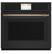 Alt View 40. Café - 30" Built-In Single Electric Convection Wall Oven with True European Convection and In-Oven Camera , Customizable - Matte Black.