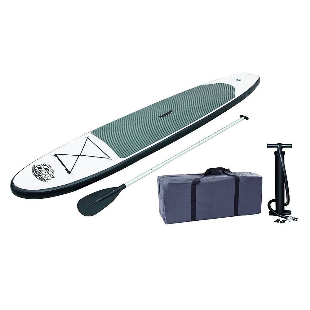 Alt View 11. Bestway - Inflatable Hydro-Force Wave Edge  Stand Up Paddle Board - White.