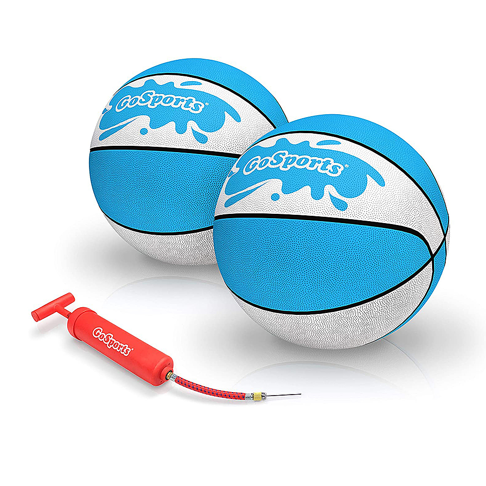 GoSports - Water Basketball Anti Slip Swimming Pool Hoop Ball (2 Pack)