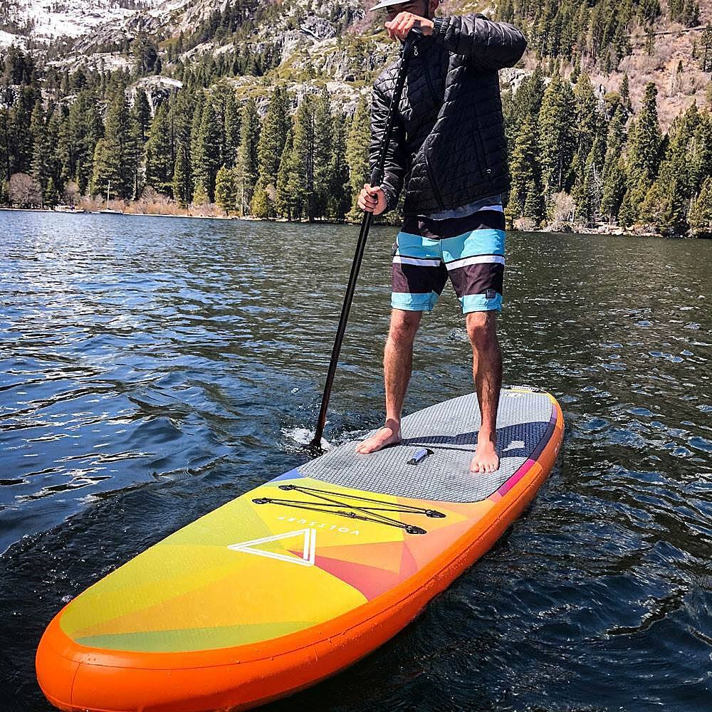 thumbnail image 2 of Lixada Inflatable SUP-Board SUP-Board Aufblasbares Stand Up Paddle Set Incl Zubehoer Fussschlaufe Paddel Pumpe Rucksack 320 83 15 Cm Tragbar Und Aufblasbar Fuer Surfen Angeln Touren Schnorcheln Und Mehr S059y0sa 2 of 11