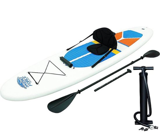 Bestway - Hydro-Force Inflatable Stand Up Paddle Board SUP & Kayak - White