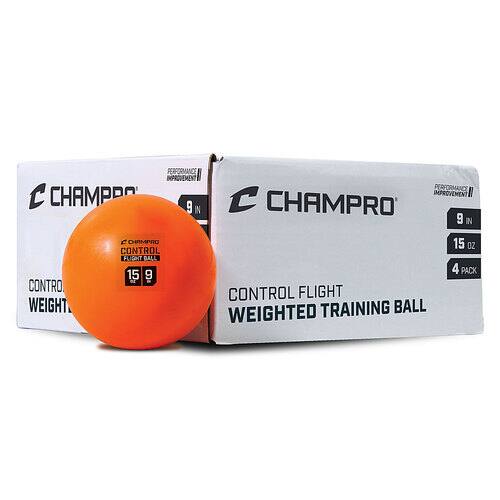 Champro - 15 OzTraining Baseball-Orange, 4 Pk - Orange