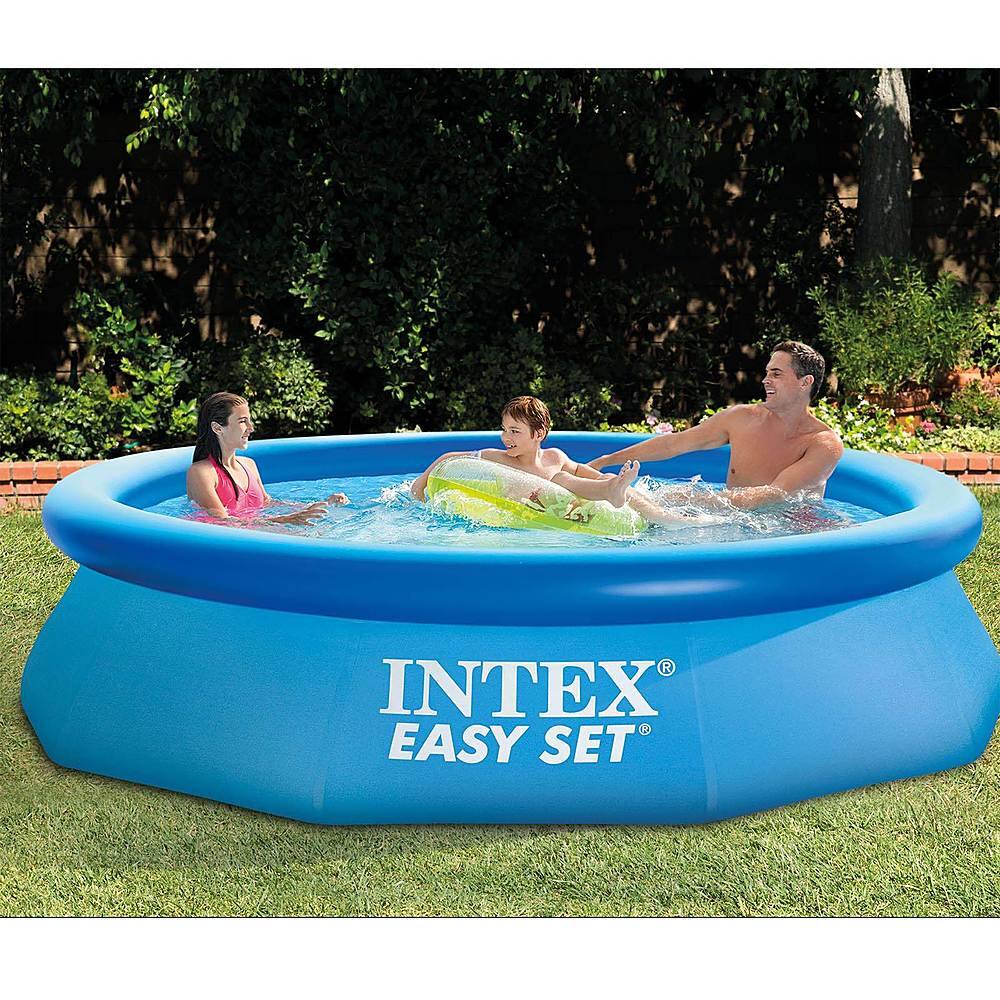 Alt View 13. Intex - Easy Set Above Ground Inflatable Round Swimming Pool for Kids.