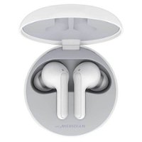 LG - TONE Free HBS-FN4 - True Wireless Earbud Headphones - White - Angle_Zoom