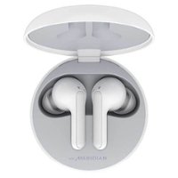 LG - TONE Free HBS-FN6 - True Wireless Earbud Headphones - White - Angle_Zoom