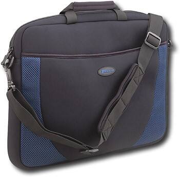 Targus - Slipcase Sleeve for 17" Laptop - Black/Blue