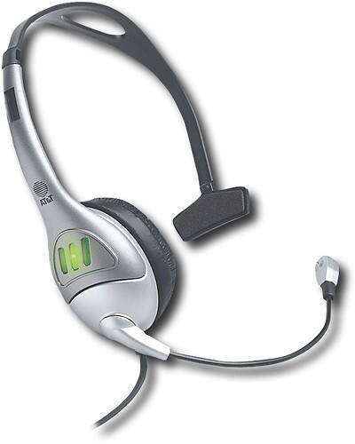 Angle Standard. AT&T - Light-Up Headset.