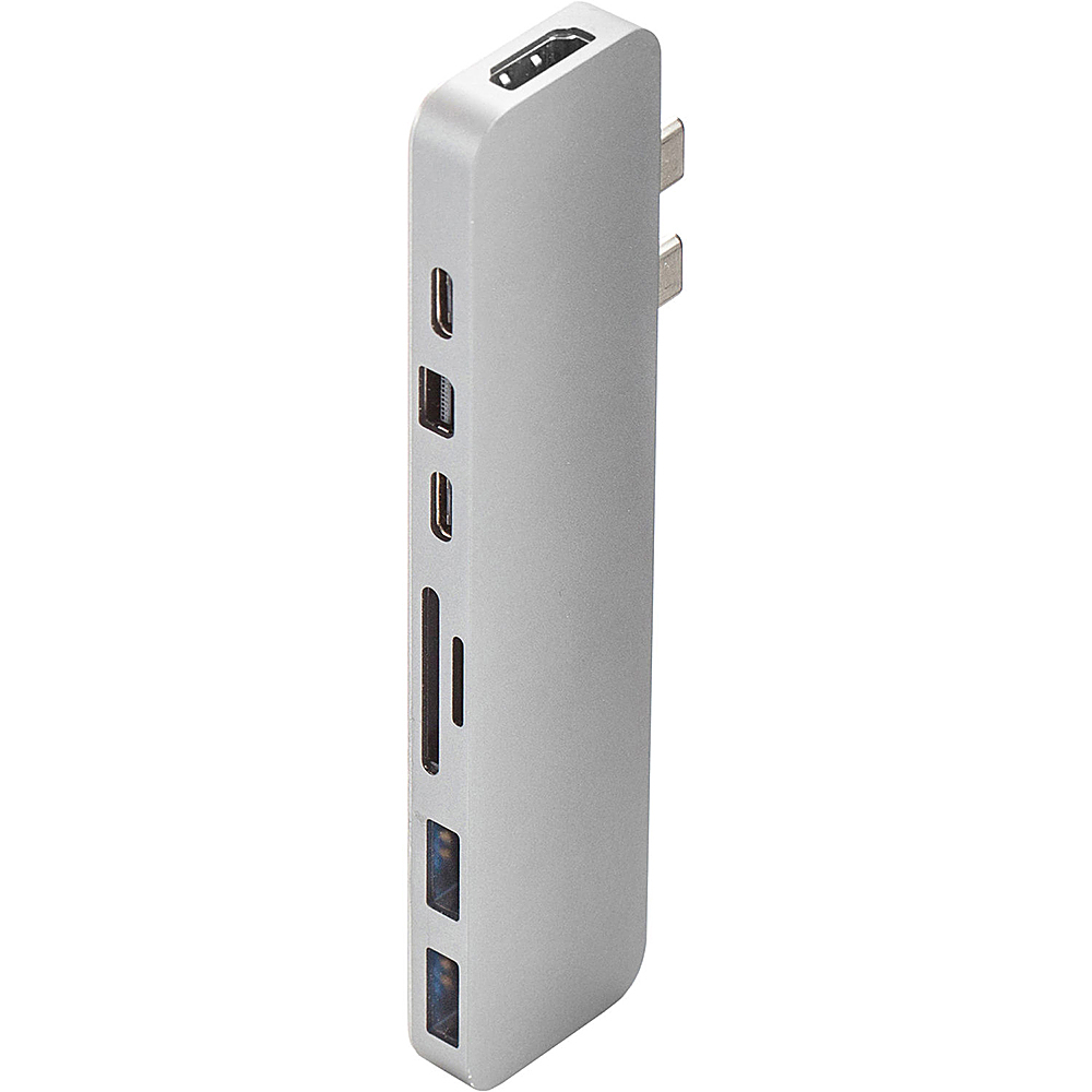 PRO 8-in-2 USB-C Hub for Pro Silver - Best Buy