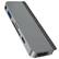 Front. Hyper - 6-in-1 USB-C Hub for iPad Pro - Silver.