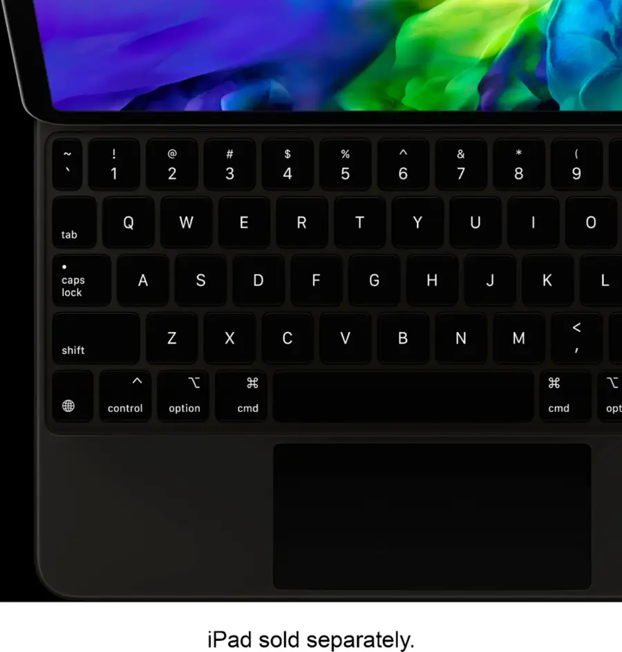 Alt View 16. Apple - Geek Squad Certified Refurbished Magic Keyboard for 11-inch iPad Pro (1st Generation) (2nd Generation).