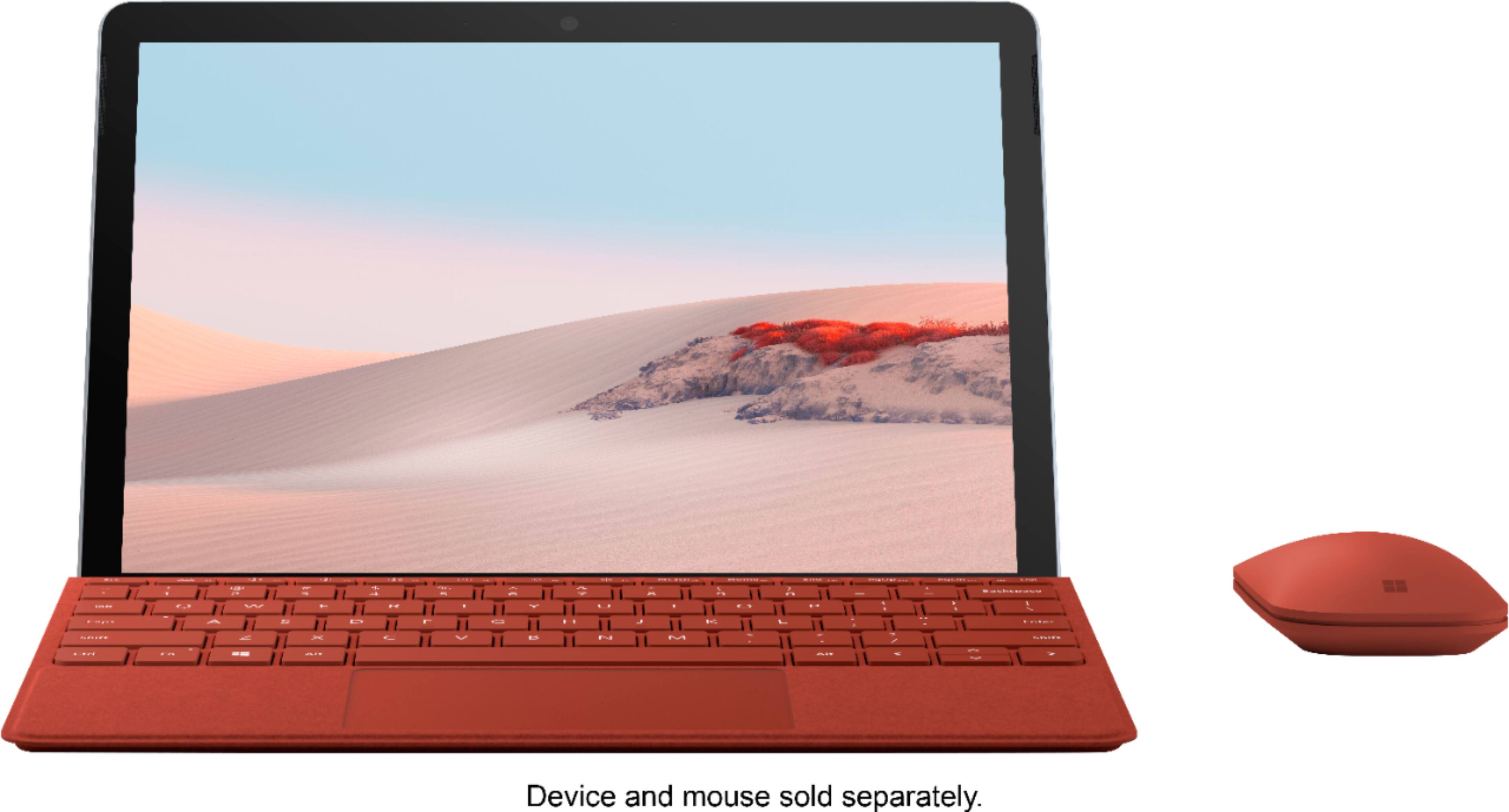 Alt View 14. Microsoft - Geek Squad Certified Refurbished Surface Go Signature Type Cover - Poppy Red.