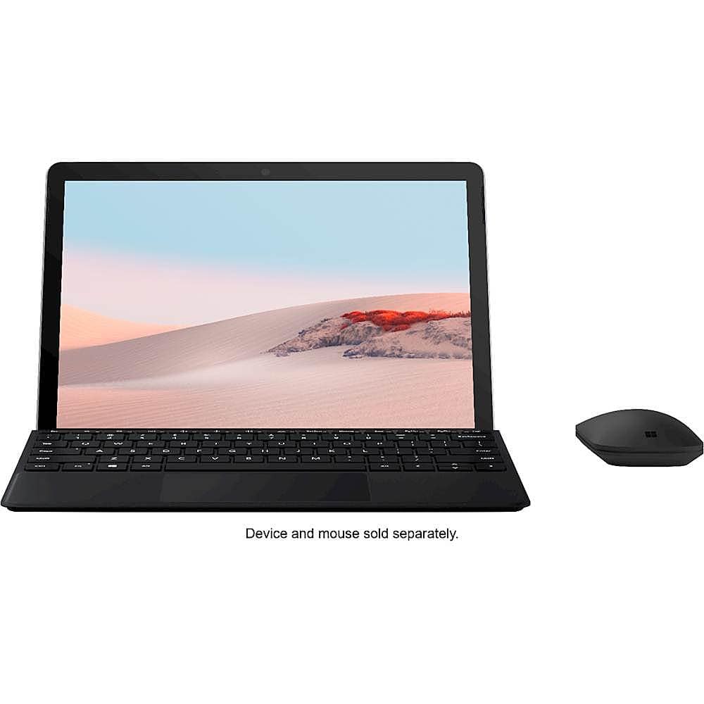 Alt View 12. Microsoft - Geek Squad Certified Refurbished Surface Go Type Cover - Black.