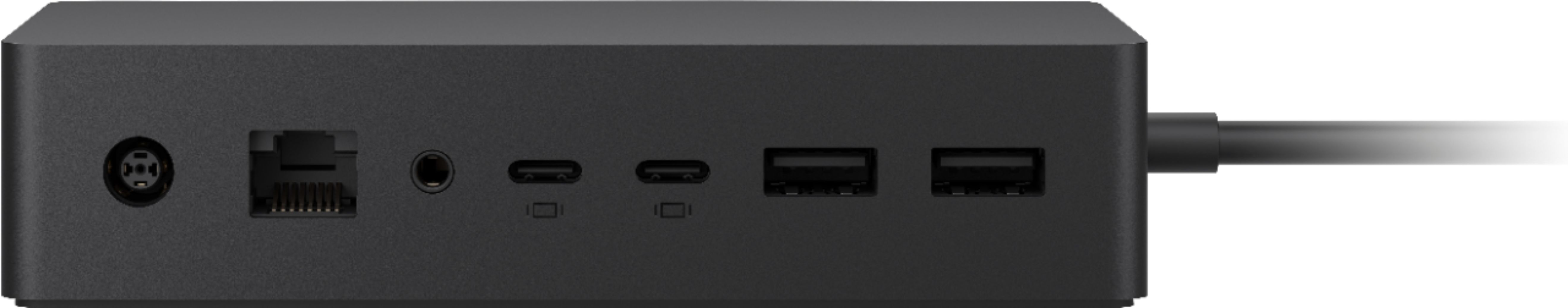 Microsoft - Geek Squad Certified Refurbished Surface Dock 2 - Black