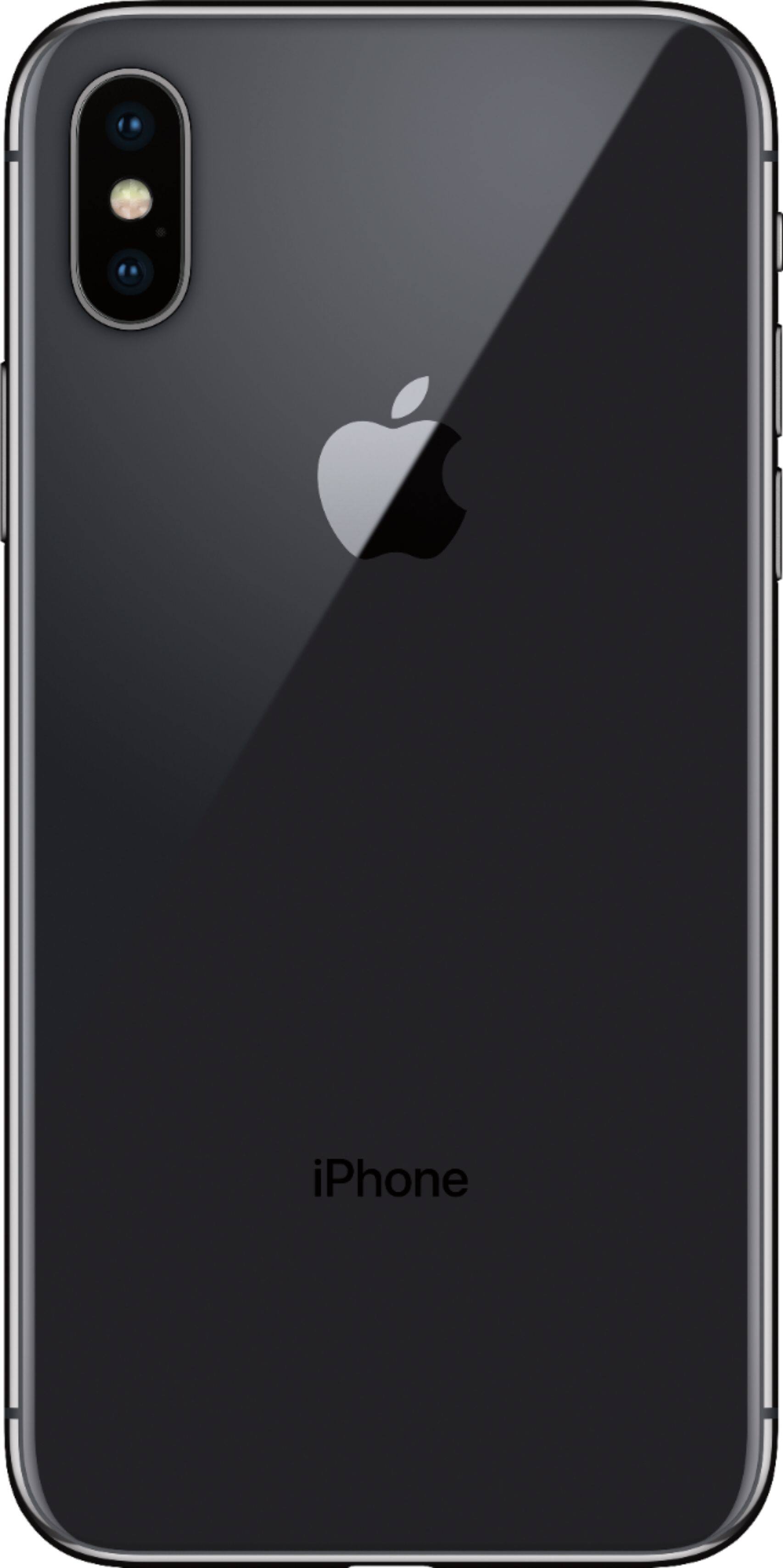 Apple Geek Squad Certified Refurbished iPhone X 64GB Space Gray (Unlocked)  GSRF MQA52LL/A - Best Buy