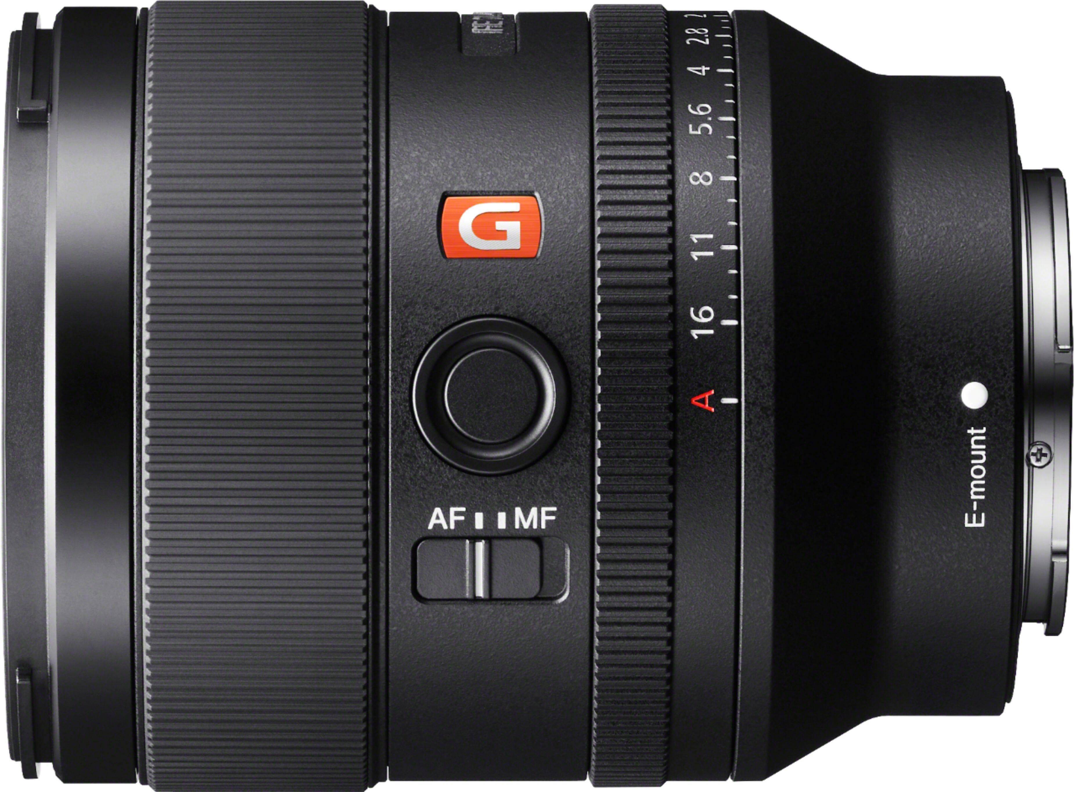 The text on the image reads: "F2.8 4 5.6 G 8 11 16 AF MF A - E-mount +". The corrected text would be: "F2.8 4 5.6 G 8 11 16 AF MF A - E-mount".