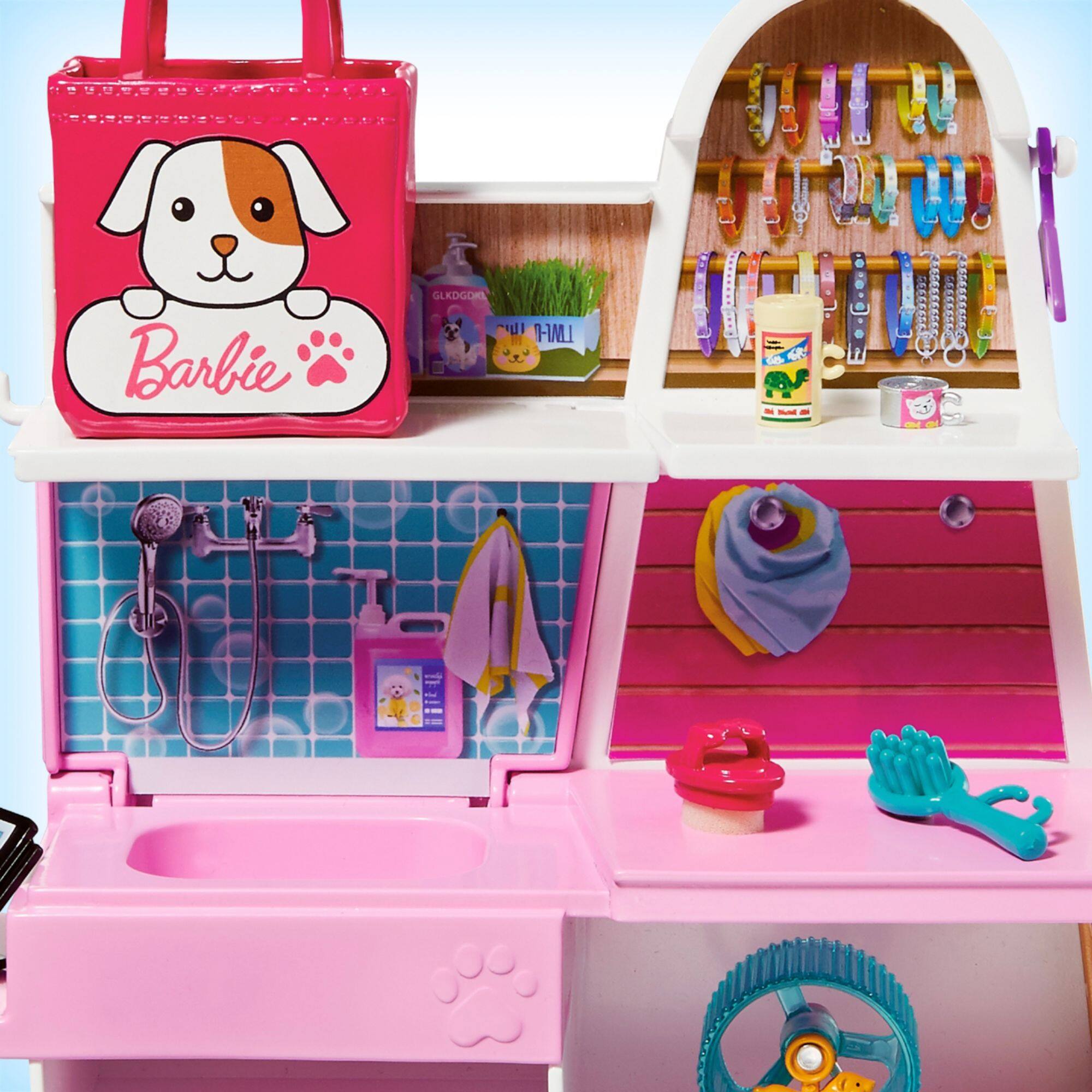 Barbie pet hot sale grooming station