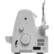 Alt View 12. Singer - 6-Stitch Electric Serger Machine - White.