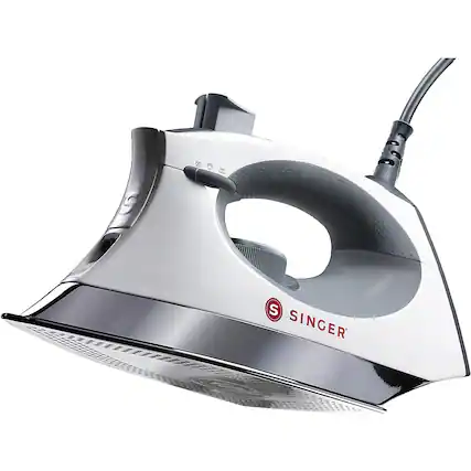 Angle. Singer - SteamCraft Clothes Iron - White.