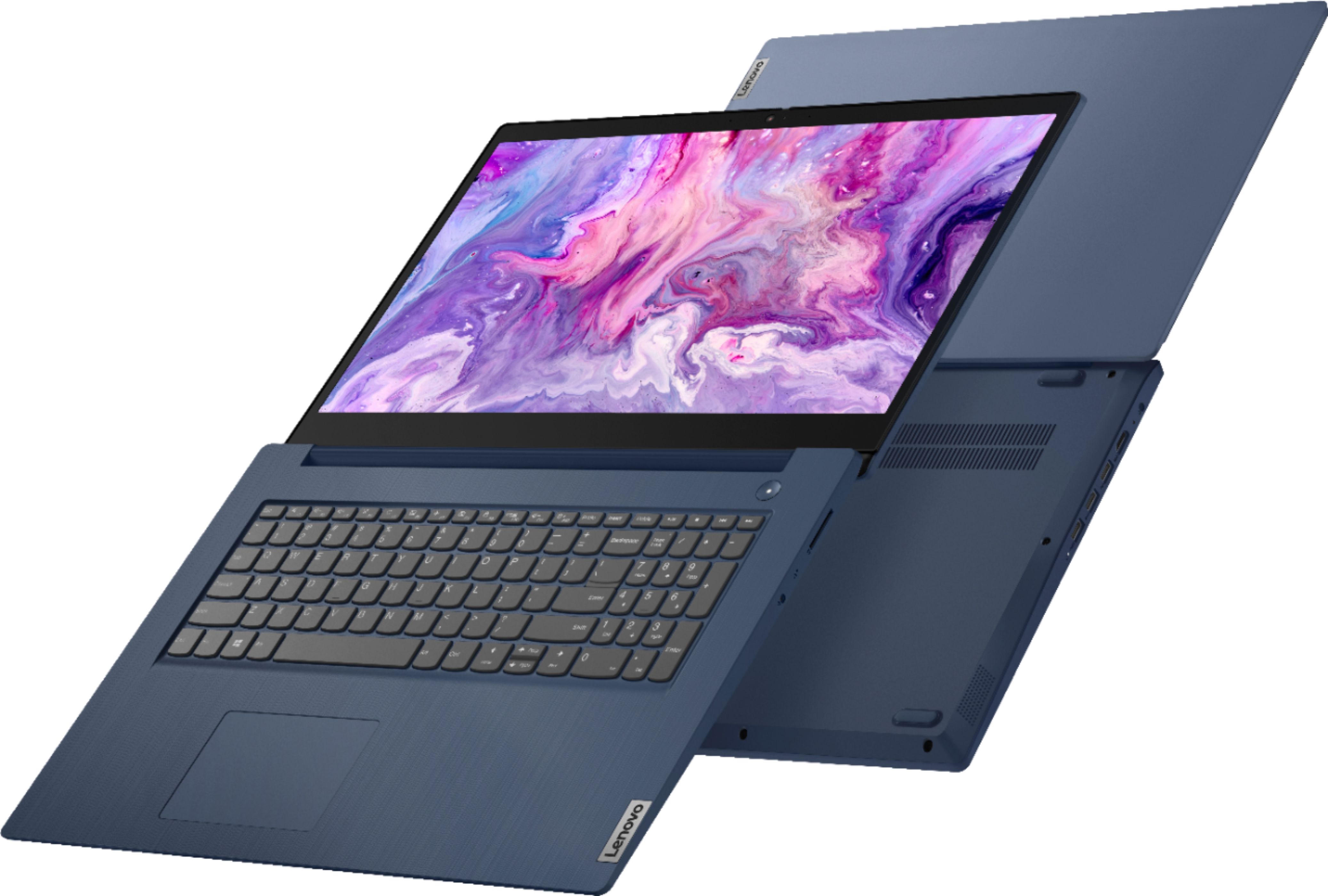 Best Buy: Lenovo Ideapad 3 Intel 1TB Abyss Blue 81WF004CUS HDD Memory Core 17 i5 8GB Laptop 17
