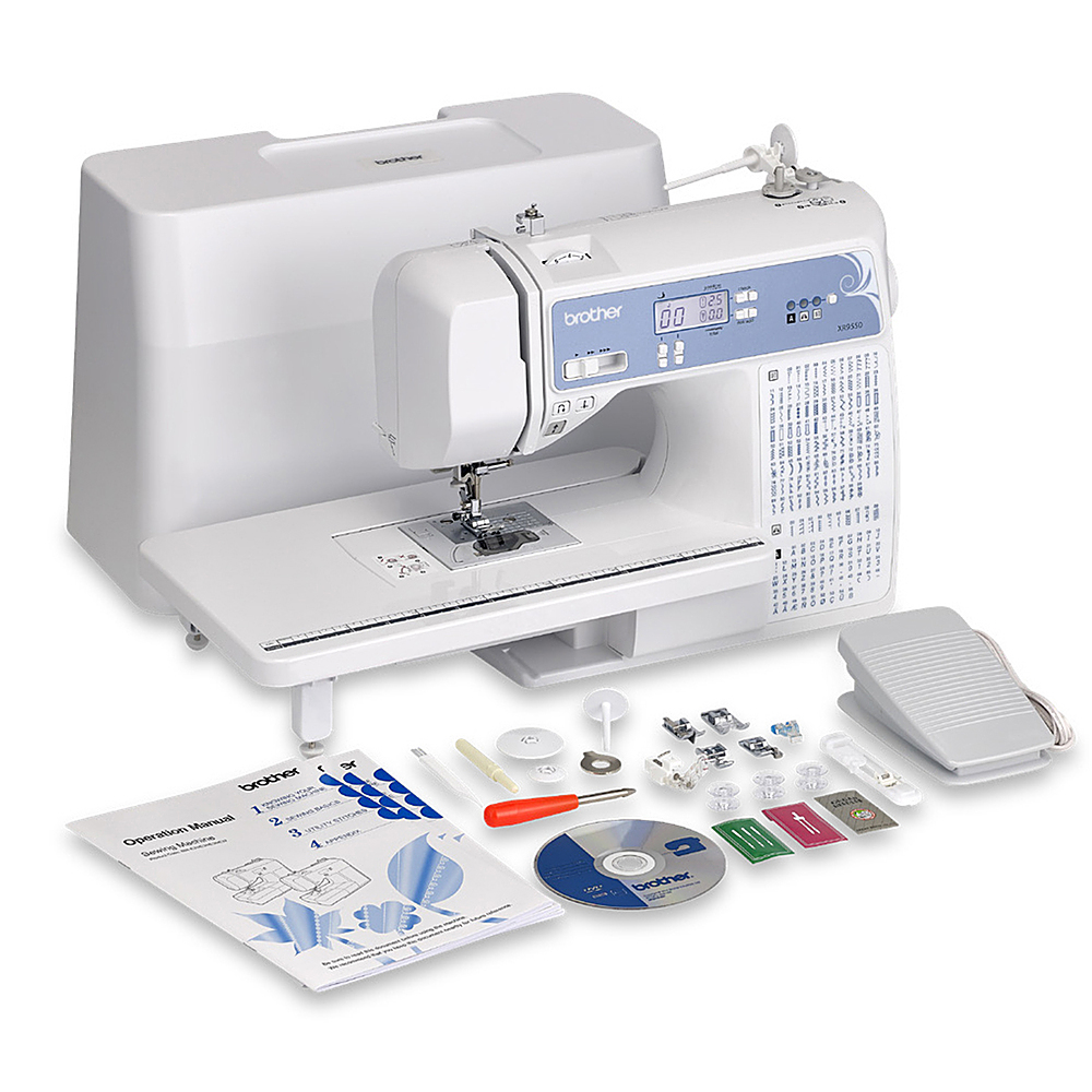 Best Buy: Brother XR9550 Computerized Sewing and Quilting Machine with LCD  Wide Table 8 Sewing Feet XR9550