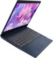 Angle Zoom. Lenovo - Ideapad 3 15 15.6" Touch-Screen Laptop - Intel Core i3 - 8GB Memory - 256GB SSD - Abyss Blue.