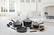 Alt View 12. Cuisinart - P59BC-11BK 11-Piece Cookware Set - Black.