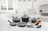 Alt View 12. Cuisinart - 10 Piece Cookware Set - Gray.