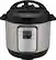 Angle. Instant Pot - 6 Quart Duo Plus 9-in-1 Electric Pressure Cooker - Silver.
