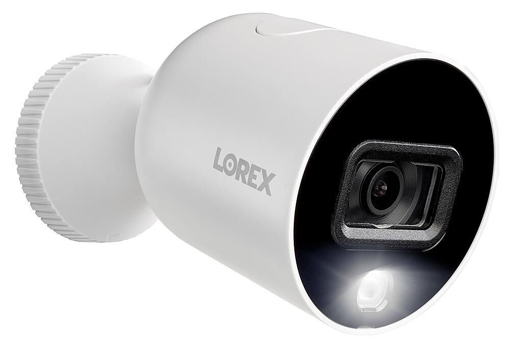 Front. Lorex - Lorex Smart Indoor/Outdoor 1080p Add-On Wi-Fi Camera.