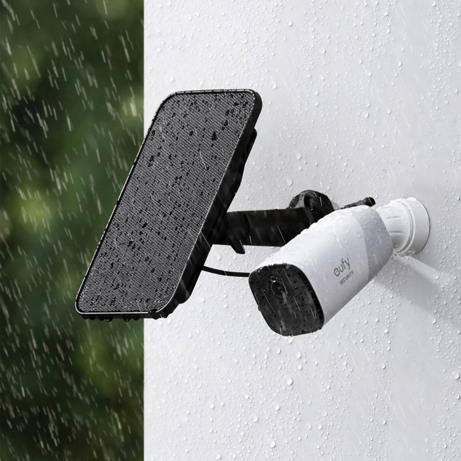Alt View 12. eufy Security - Solar Panel for eufy Security Wireless Cameras - Black.