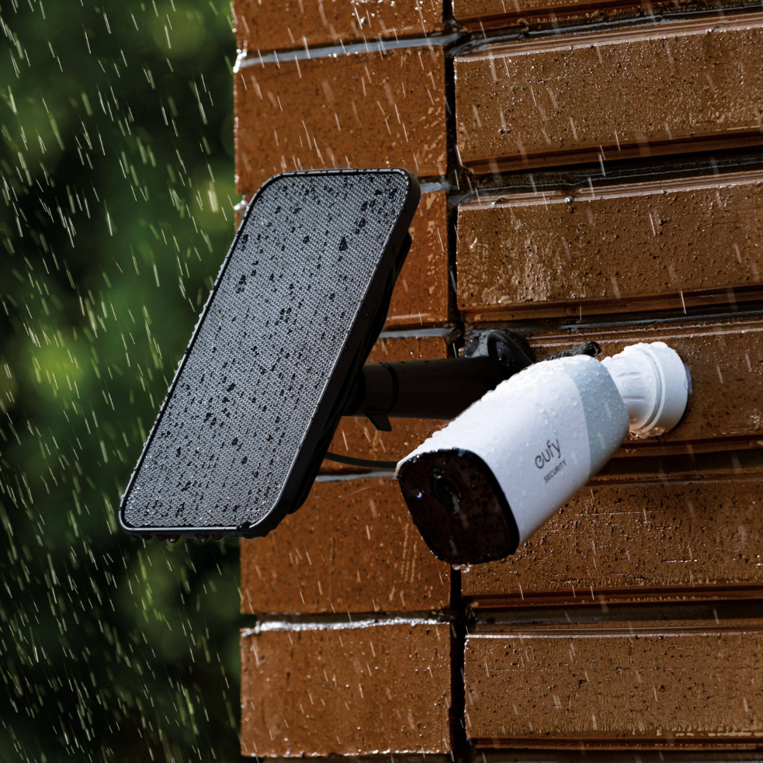 Alt View 14. eufy Security - Solar Panel for eufy Security Wireless Cameras - Black.