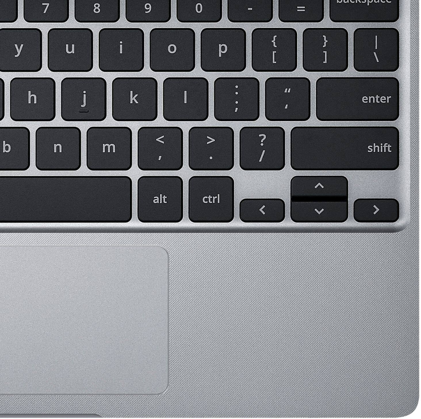 Alt View 15. ASUS - 11.6" Chromebook - Intel Celeron - 4GB Memory - 32GB eMMC Flash Memory - Gray.