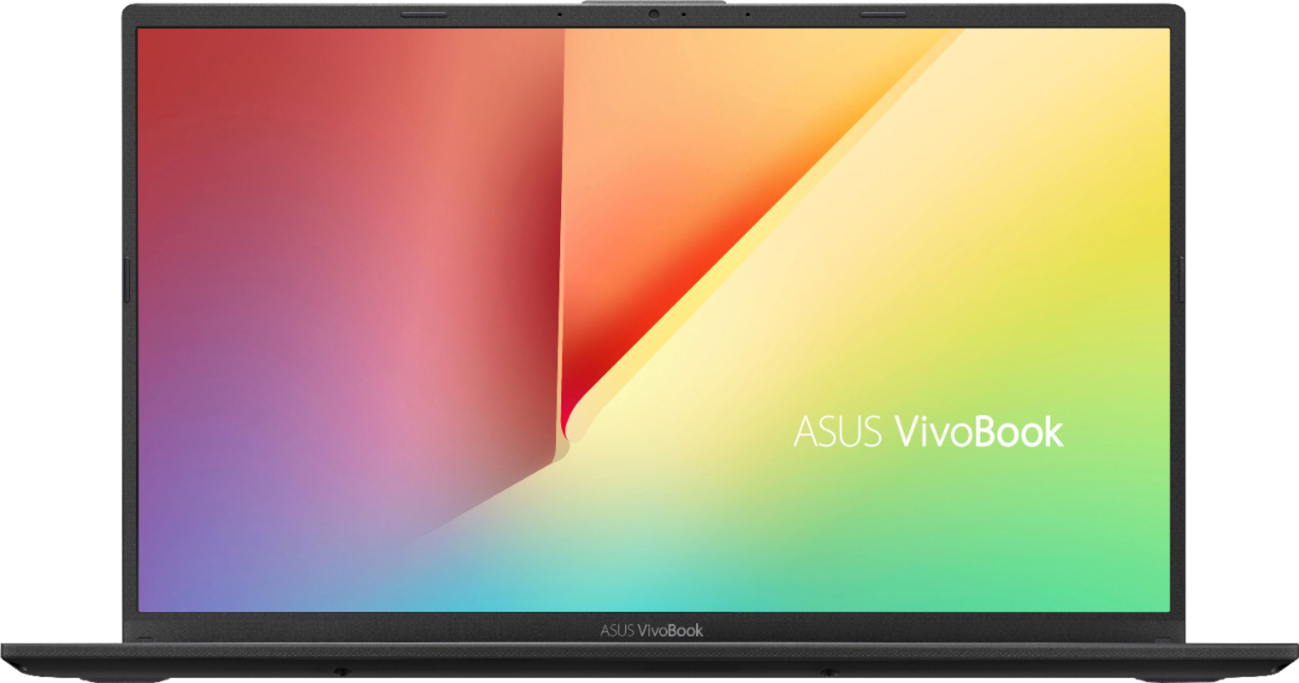 Left View: ASUS - Vivobook 15.6" Laptop - Intel 10th Gen i7 - 8GB Memory - 1TB+256GB PCIE SSD - Slate Grey - Slate Grey