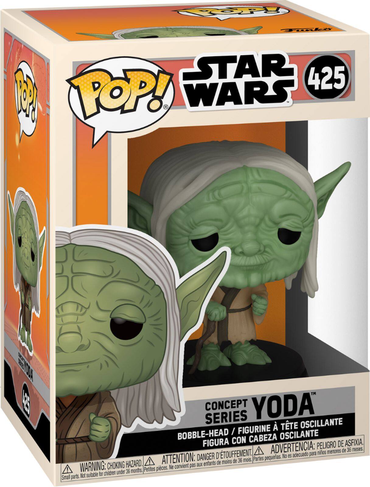 Alt View 12. Funko - POP! Star Wars: Star Wars Concept - Yoda.