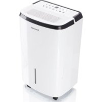 Honeywell - Energy Star 50-Pint Dehumidifier with Washable Filter - White - Front_Zoom
