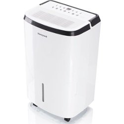 Honeywell - 70 Pint (50 Pint 2019 DOE Standard) Energy Star Qualified Dehumidifier for 4,000 sq. ft. - White - Front_Zoom