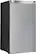 Angle. Frigidaire - Platinum Series Retro 3.2 Cu. Ft. Compact Fridge - Stainless with Chrome Trim - Stainless/Chrome Trim.