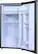 Left. Frigidaire - Platinum Series Retro 3.2 Cu. Ft. Compact Fridge - Stainless with Chrome Trim - Stainless/Chrome Trim.
