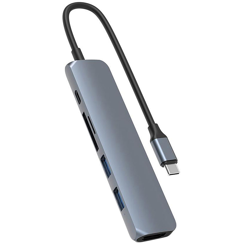 HyperDrive - BAR 6-in-1 USB-C Hub - Gray
