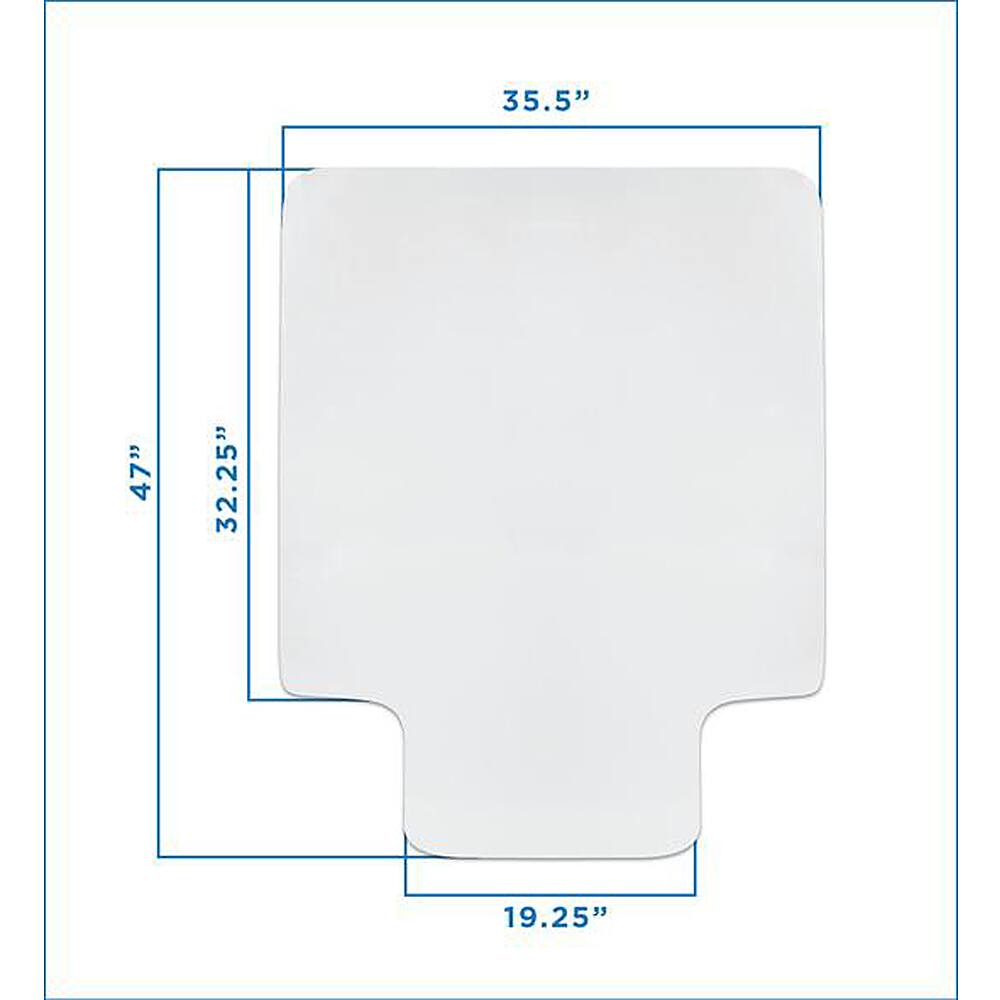 The text on the image is: "35.5" 47" 32.25" 19.25".